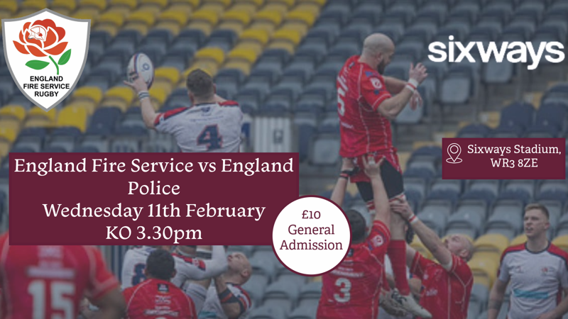 England Fire Service vs England Police | 11th Feb 2026
