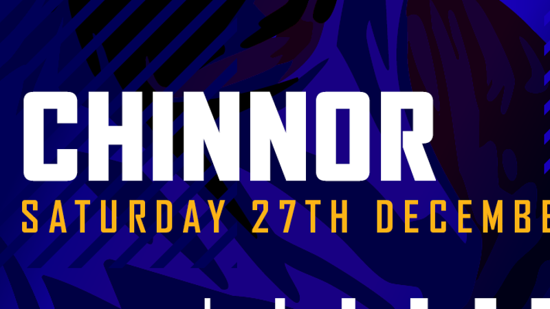 Warriors v Chinnor | Saturday 27th Dec | KO 3pm