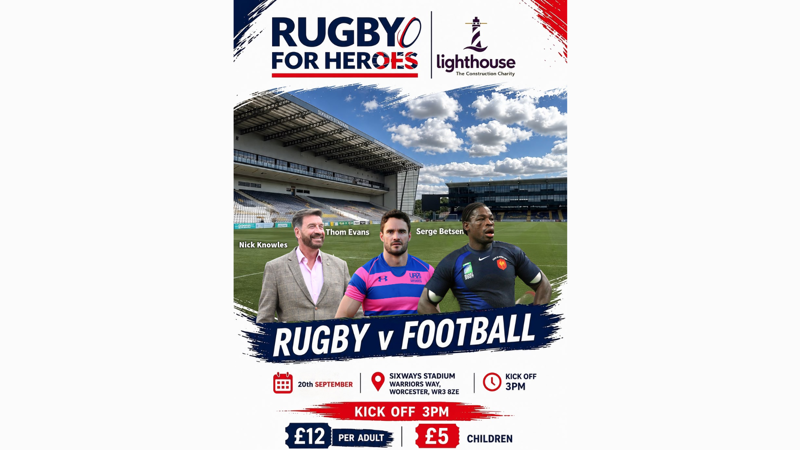 Rugby For Heroes Charity Football I 20th September