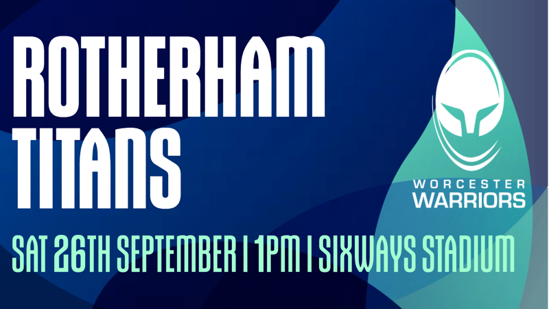 vs Rotherham Titans I 26th Sept