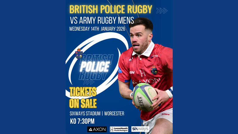 British Police vs British Army Rugby | 14th Jan 2026