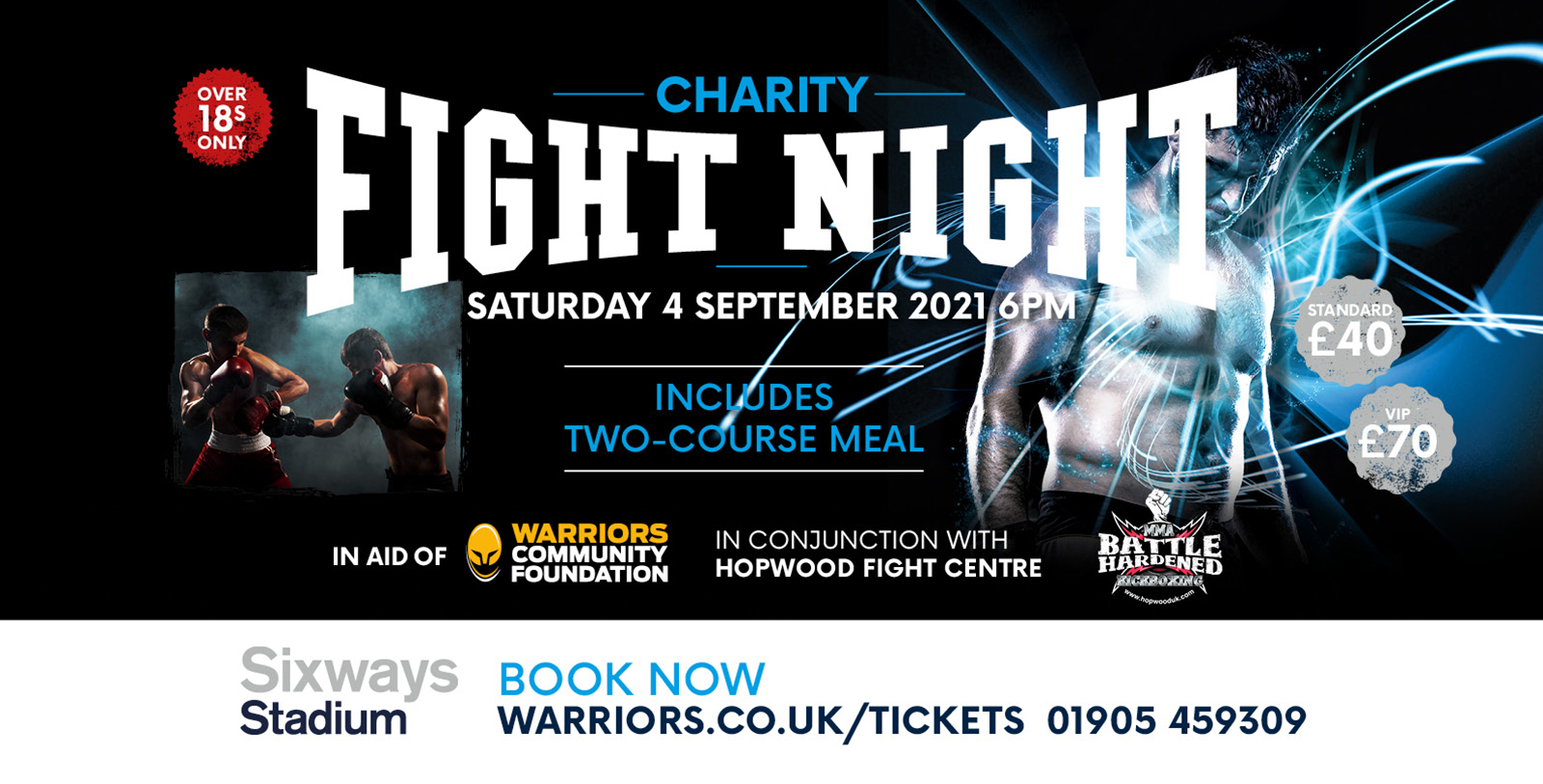 Charity Fight Night at Sixways Worcester Warriors