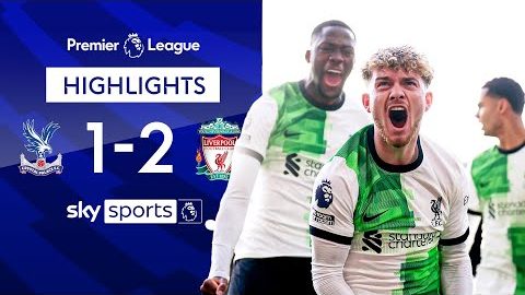 Elliott scores INJURY-TIME winner to send Reds top! | Crystal Palace 1-2 Liverpool | EPL Highlights