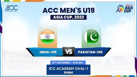 India vs Pakistan | Match 5 | ACC Men's U19 Asia Cup 2023